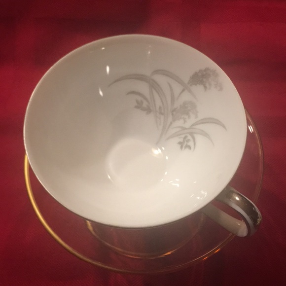 Vtg Wentworth China, Eterna Shape Silver Wheat Cup - Picture 2 of 6